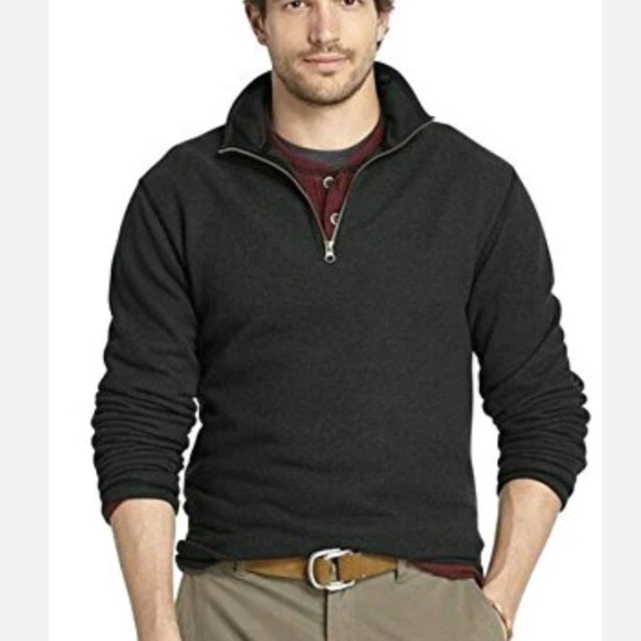 Arrow Men’s Gray 1/4 zip fleece pullover size Medium - Picture 4 of 7